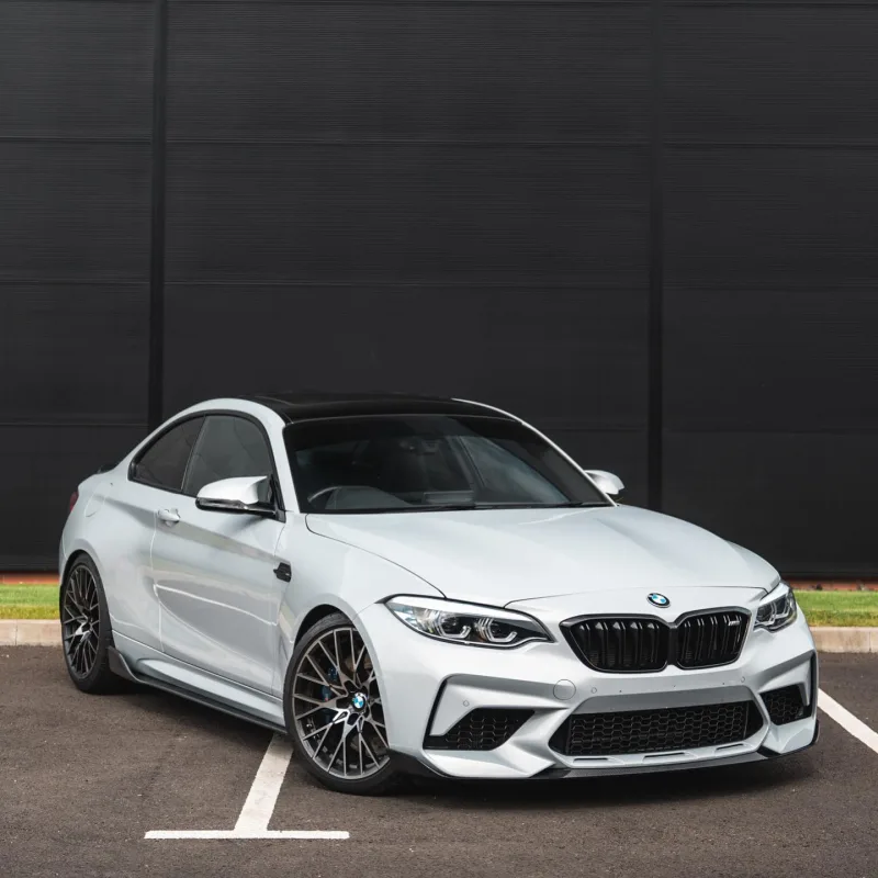 BMW M2 Competition F87 Carbon Steering Wheel and MST Intake