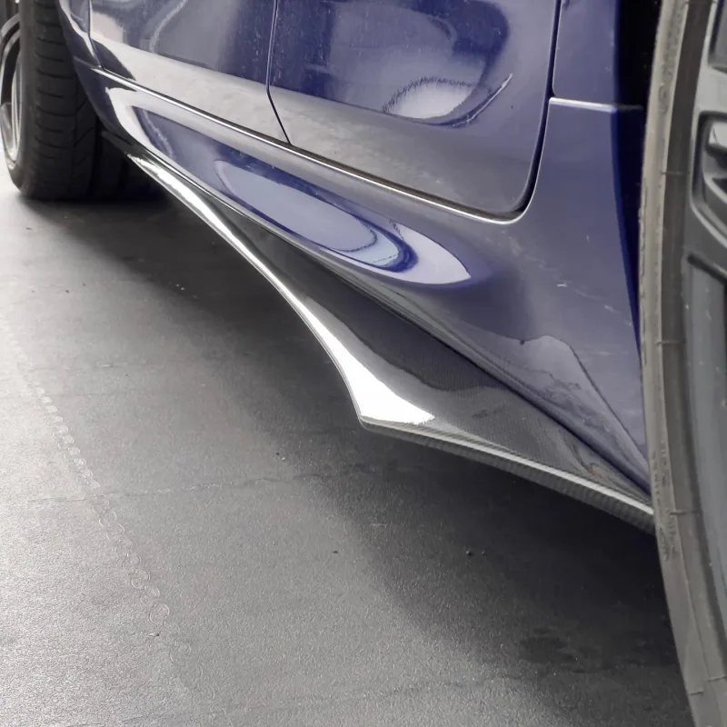 BMW M6 Gran Coupé F06 Carbon Fibre Side Skirt Installation