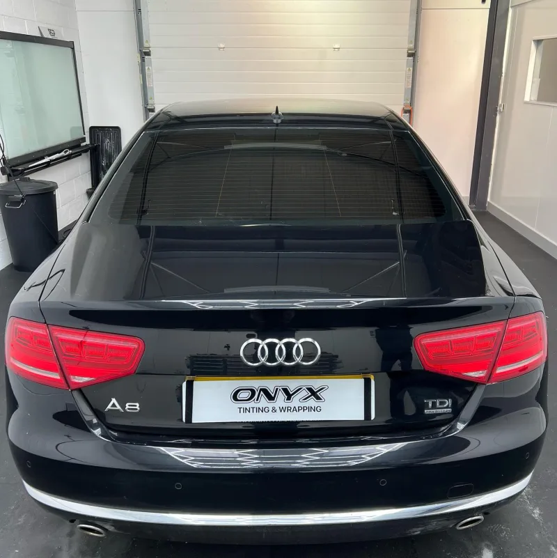 Audi A8 5% Rear Window Tinting