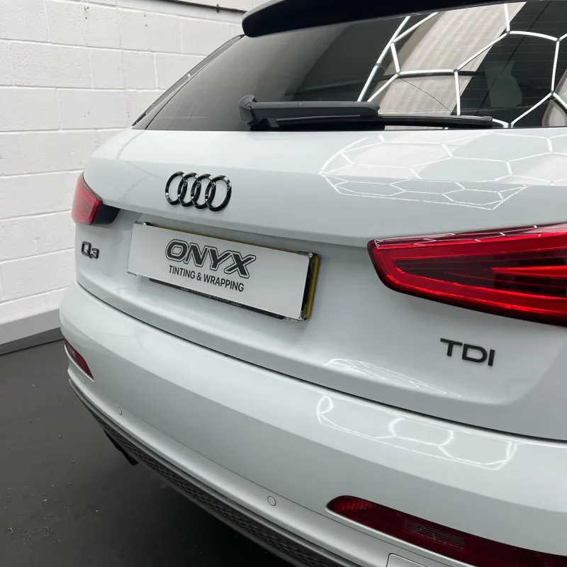 Audi Q3 15% Window Tinting and Chrome Delete