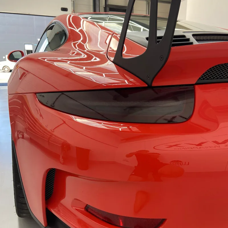 Porsche 911 GT3 RS Side Stripes & Light Smoke Rear Lights