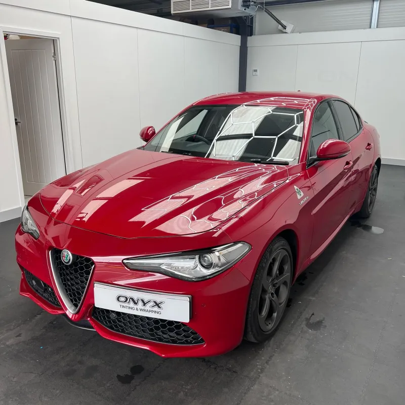 Alfa Romeo Giulia Veloce Carbon Fibre Spoiler Installation
