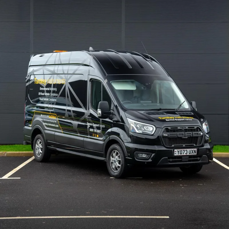 Turnkey Instruments Ford Transit Van Signage