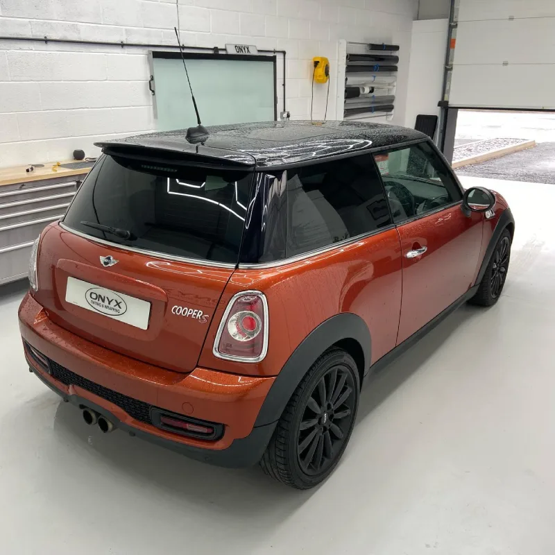 Orange MINI Cooper S R56 15% Window Tinting