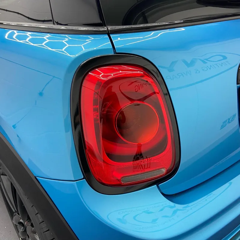 Blue MINI Cooper S F56 Chrome Delete