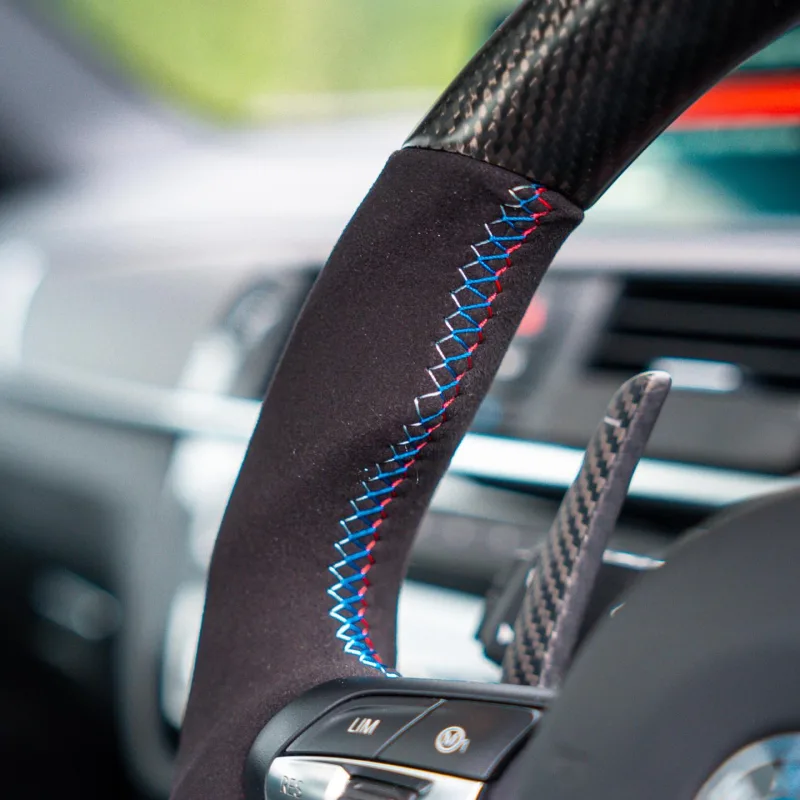 BMW M2 Competition F87 Carbon Steering Wheel and MST Intake