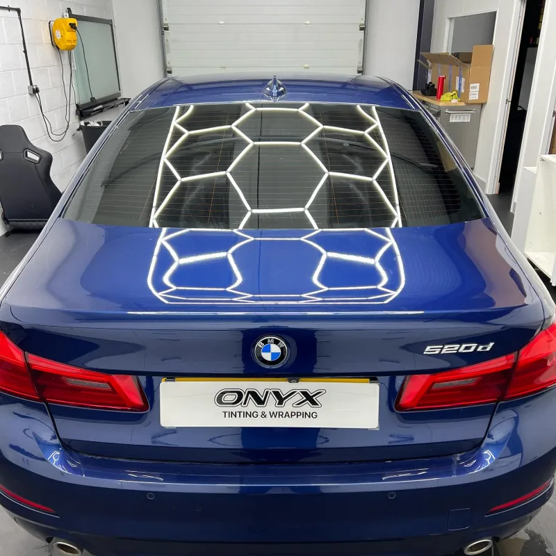 BMW 520d G30 Window Tinting and Chrome Delete