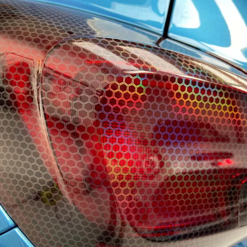 Vauxhall Corsa VViViD Hexagon Rear Light Tint
