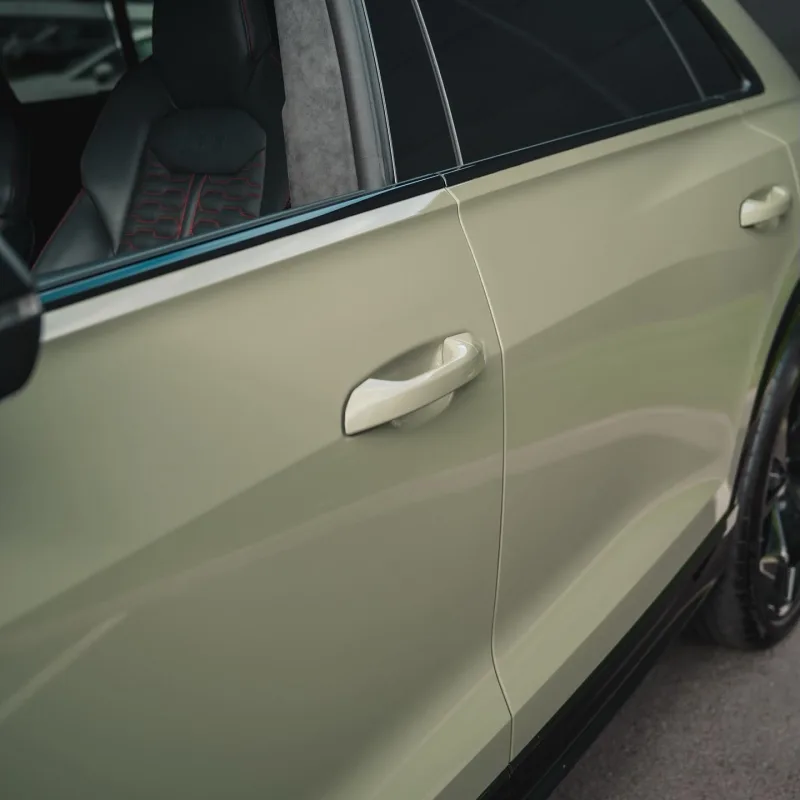 Audi RS Q8 Khaki Green Wrap