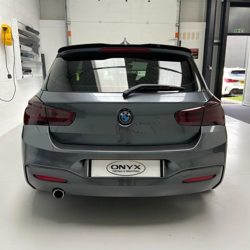 BMW 1 Series F20 15% Tint and Medium Smoke Lights