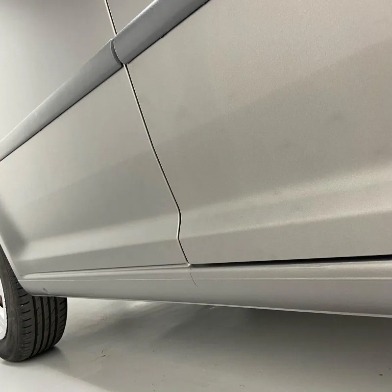 VW Caddy HEXIS Anthracite Grey Matte Wrap