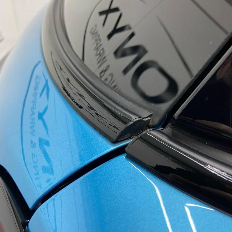 Blue MINI Cooper S F56 Chrome Delete