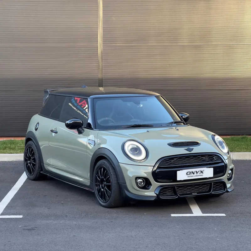 MINI Cooper S F56 Khaki Green Gloss Wrap