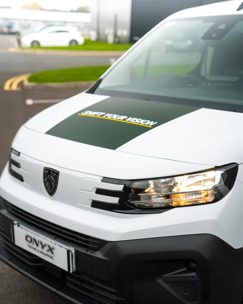 Peugeot Van Signwriting for Carter Ltd