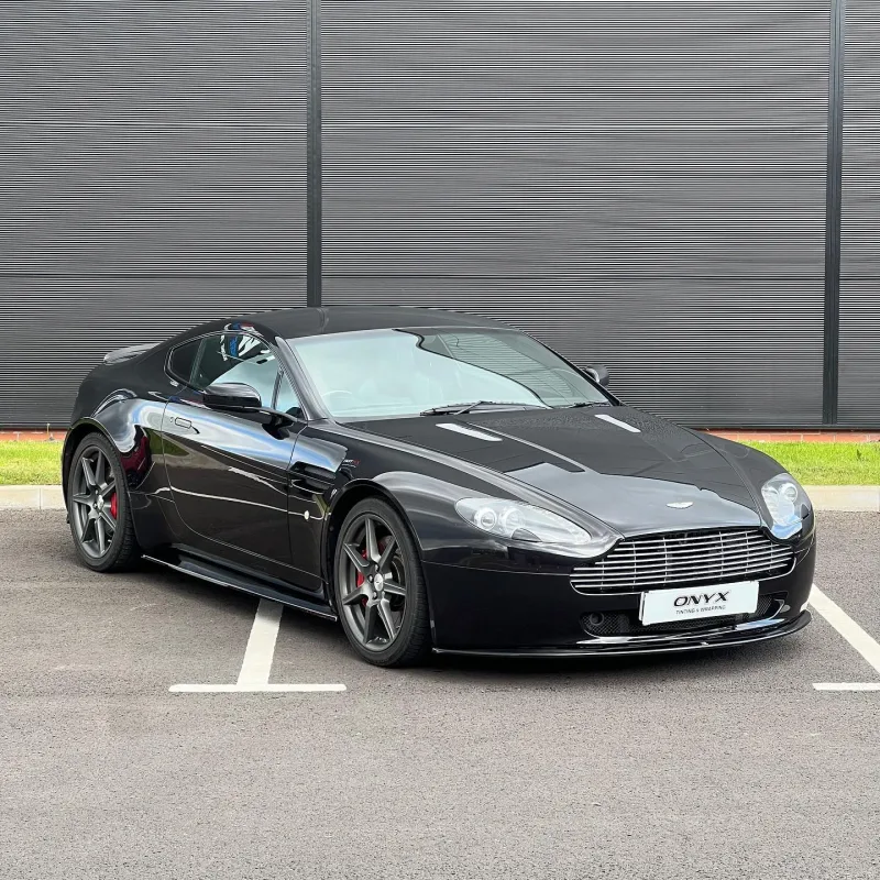 Aston Martin Vantage Window Tinting & Gloss Black Chrome Delete