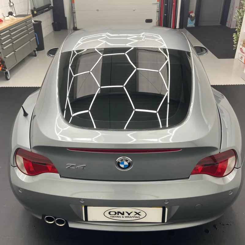 BMW Z4 E86 15% Tint and Gloss Black Grille