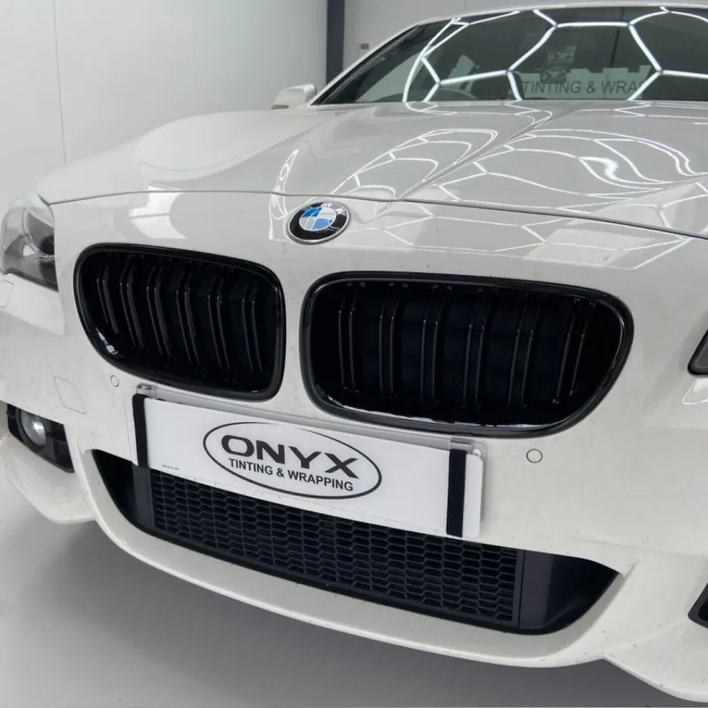 BMW 520d F10 Black Grille, Badges & Rear Light Tint