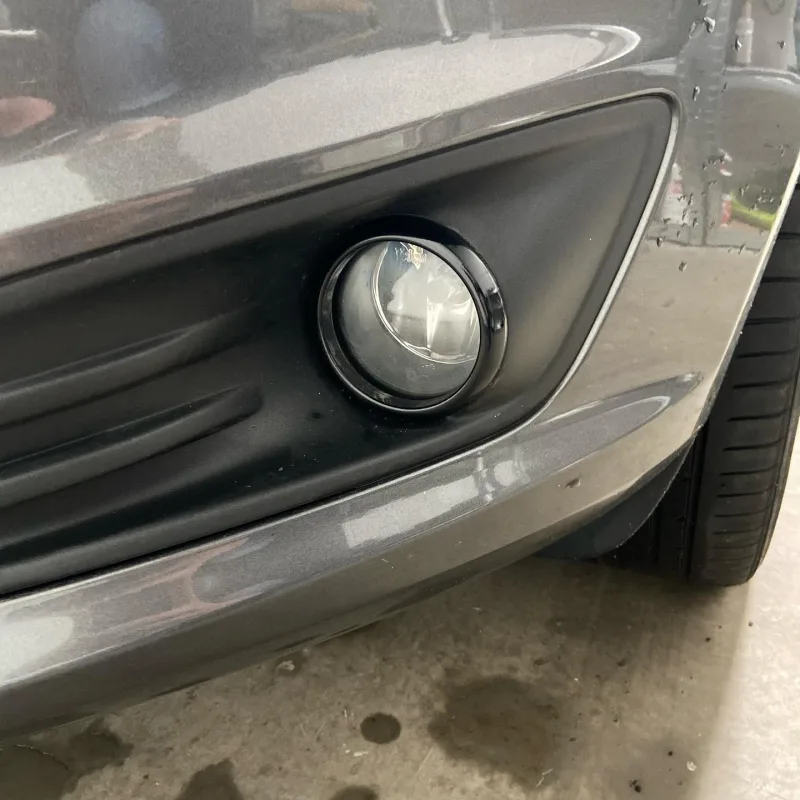 Ford Fiesta Dark Rear Lights and Fog Trim Dechrome