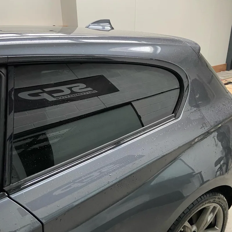 BMW M140i F20 35% Tint, Black Badges & iDrive Button