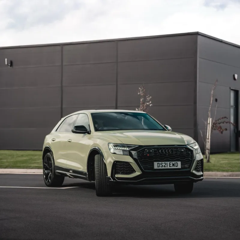 Audi RS Q8 Khaki Green Wrap