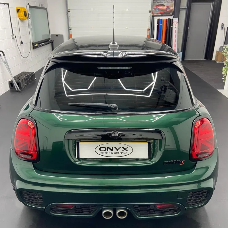 Green MINI Cooper S F56 15% Rear Window Tint