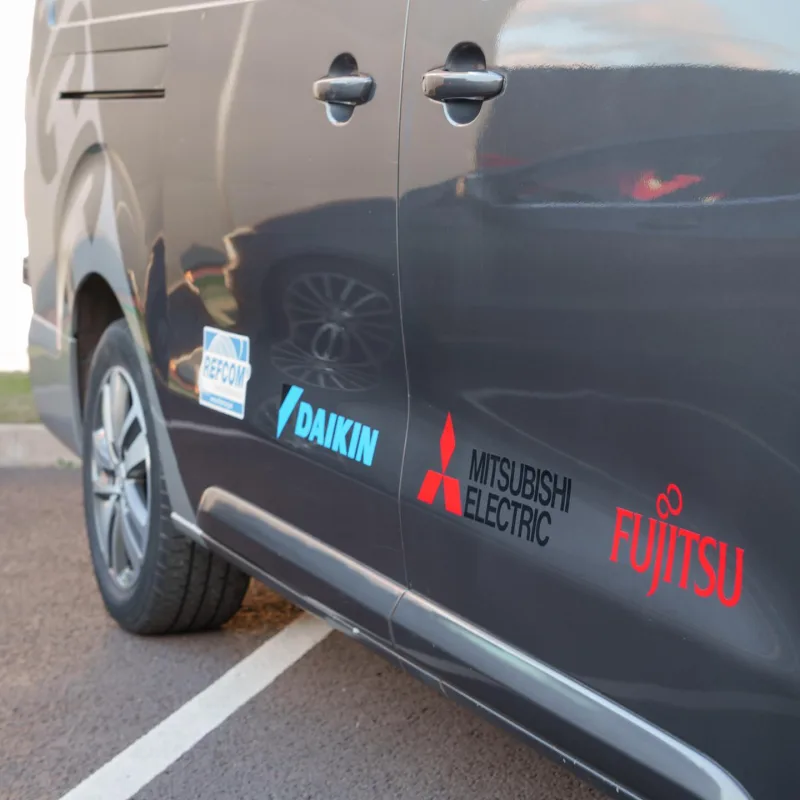 AC Comfort Peugeot Expert Van Signwriting