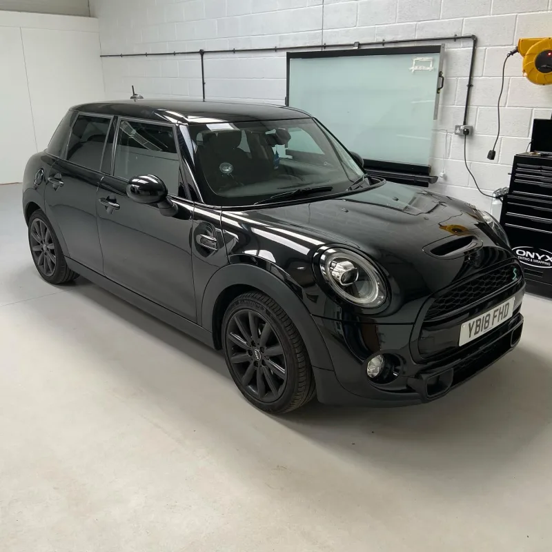 MINI Cooper S F56 Black Badges and Beltline Dechrome