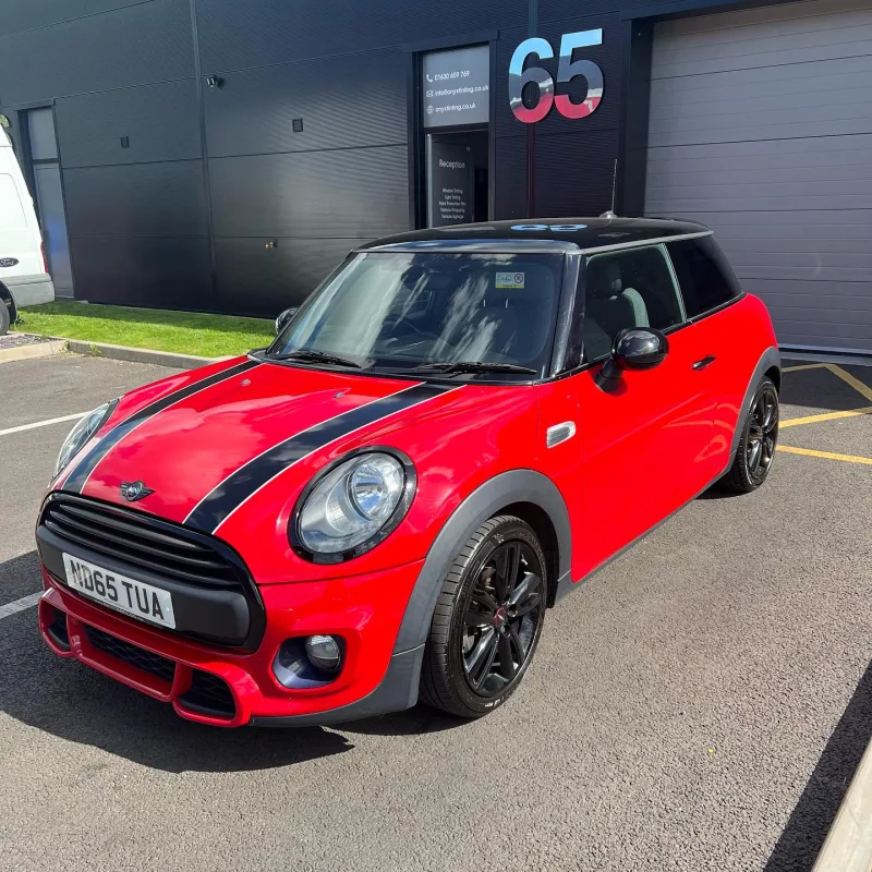 MINI Cooper F56 15% Tint and Full Chrome Delete