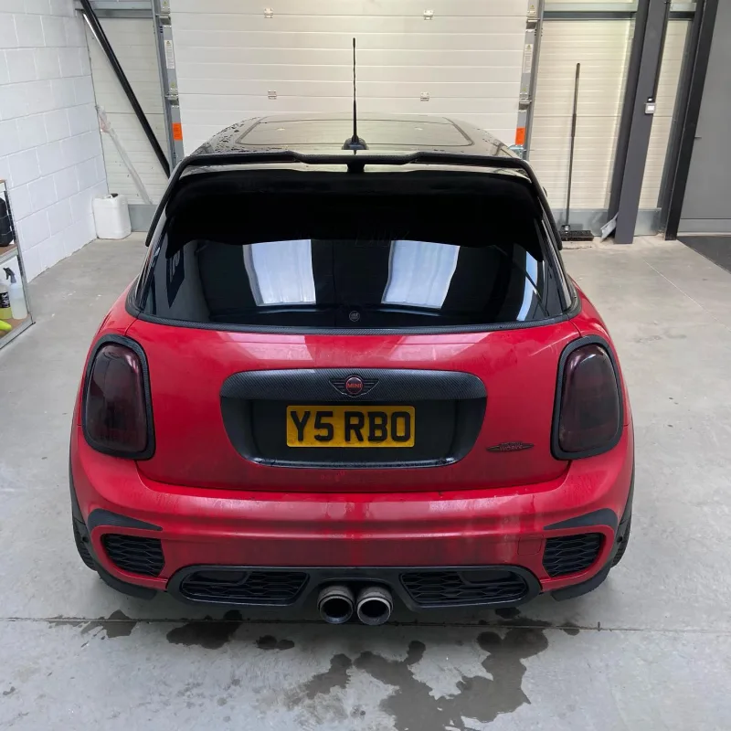 Red MINI John Cooper Works F56 5% Window Tinting