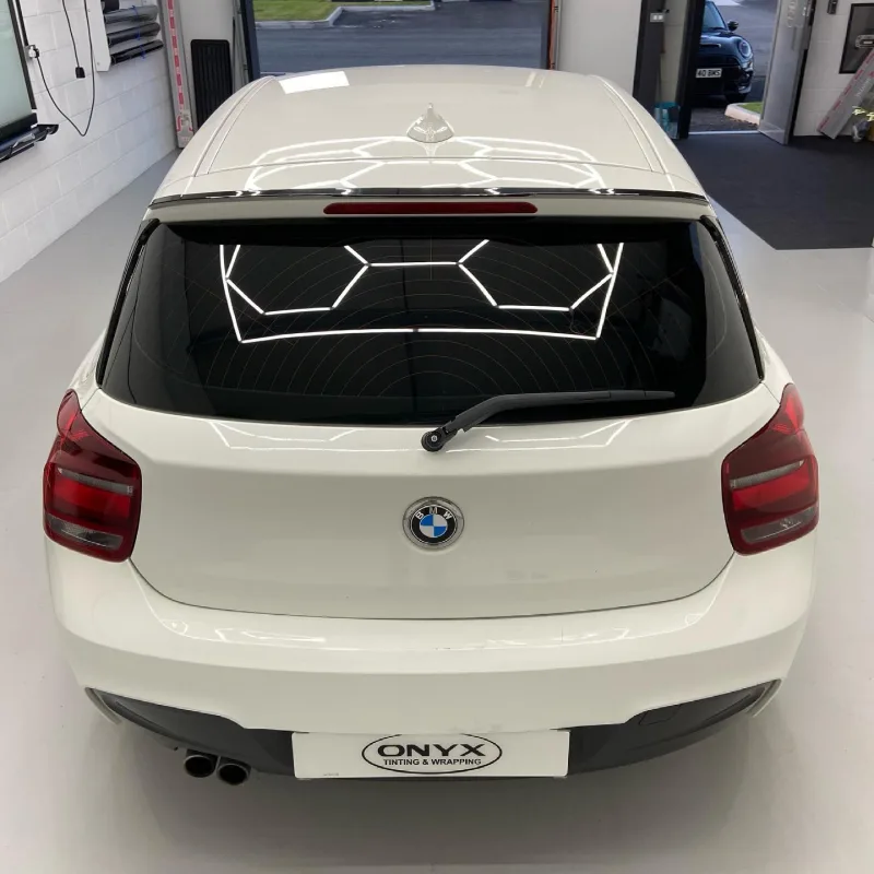 BMW 125d F20 Tint and Black Exterior Details