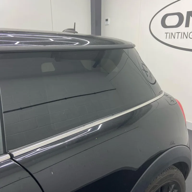 Black MINI F56 LLumar 15% Window Tinting