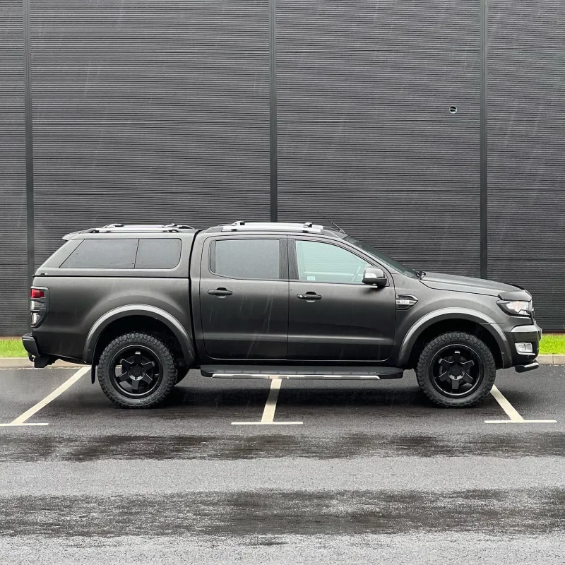 Ford Ranger Full Matte Black Wrap