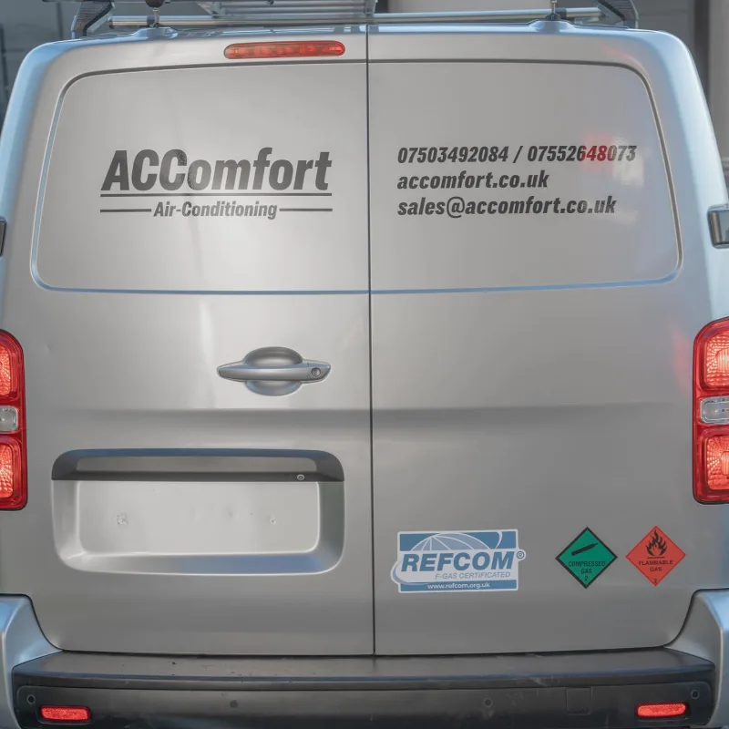 AC Comfort Peugeot Expert Van Signwriting