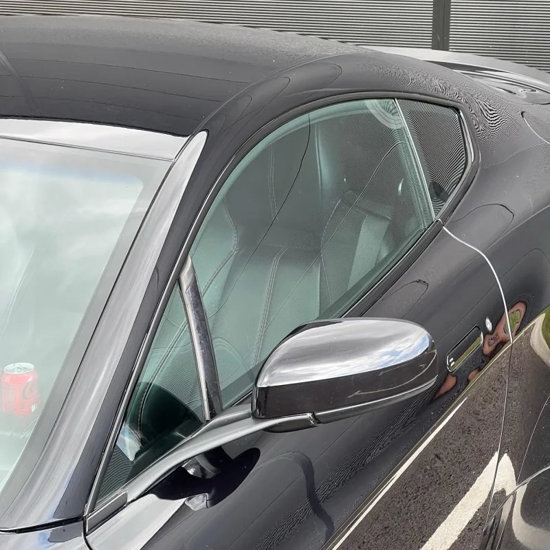 Aston Martin Vantage Window Tinting & Gloss Black Chrome Delete