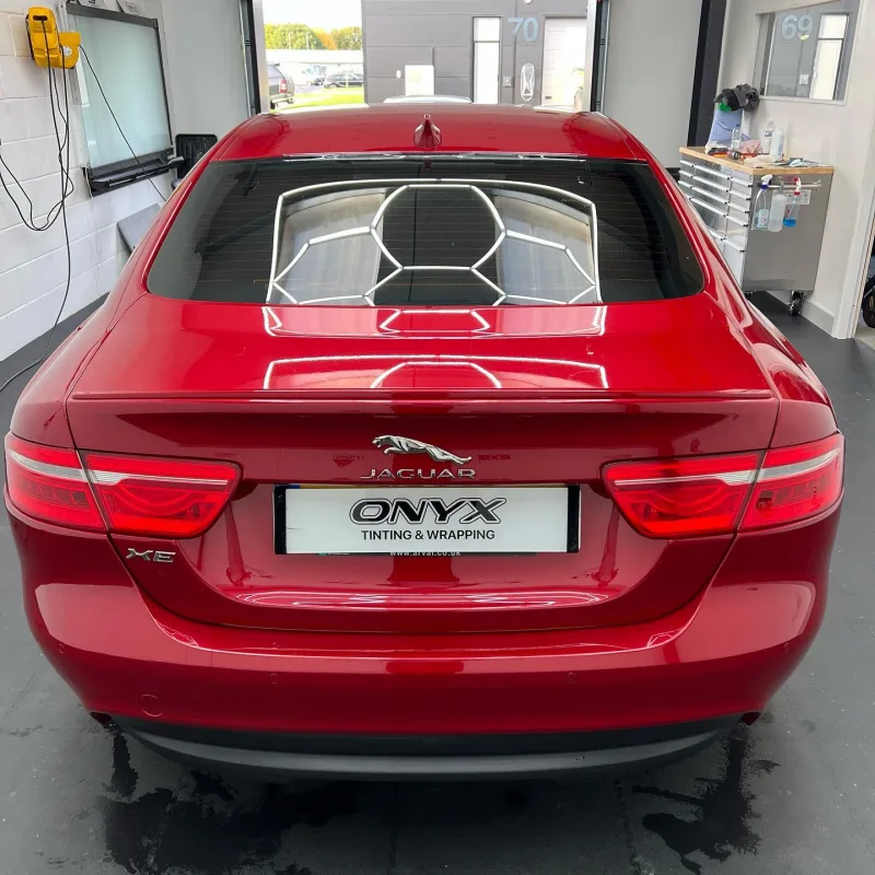Jaguar XE 5% Rear Window Tinting