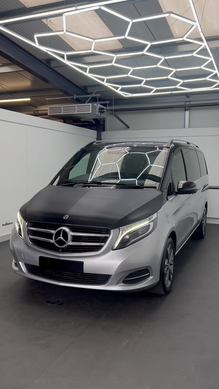 Mercedes Vito HEXIS Meteorite Grey Gloss Wrap