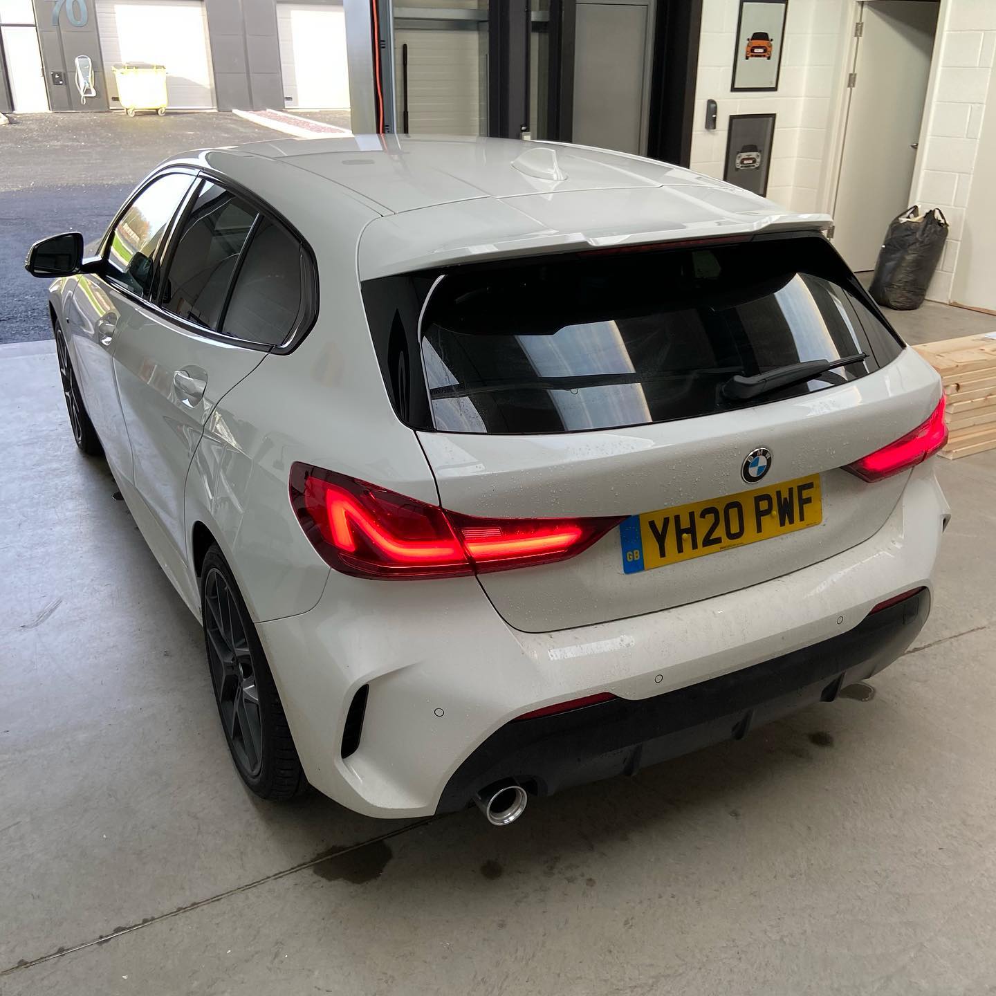 BMW 1 Series F40 15% LLumar Rear Window Film