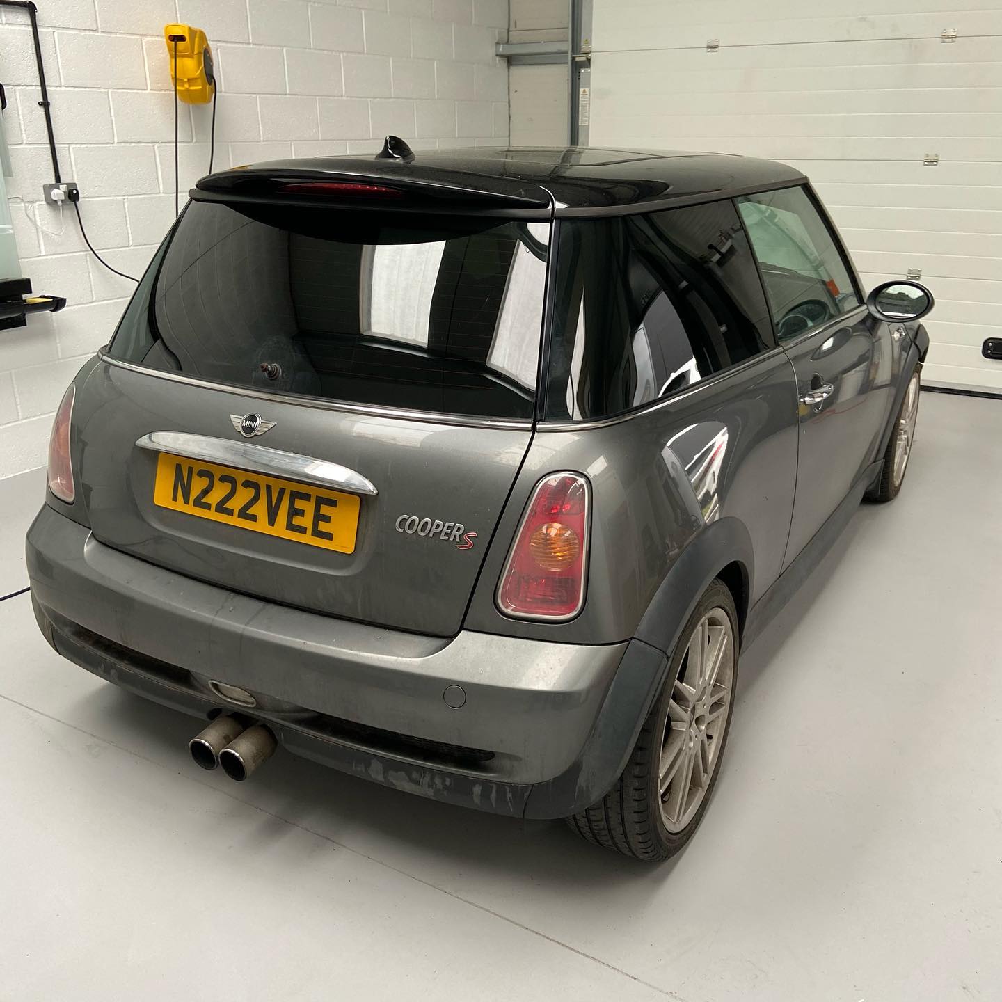 Grey MINI Cooper S 5% Window Tinting