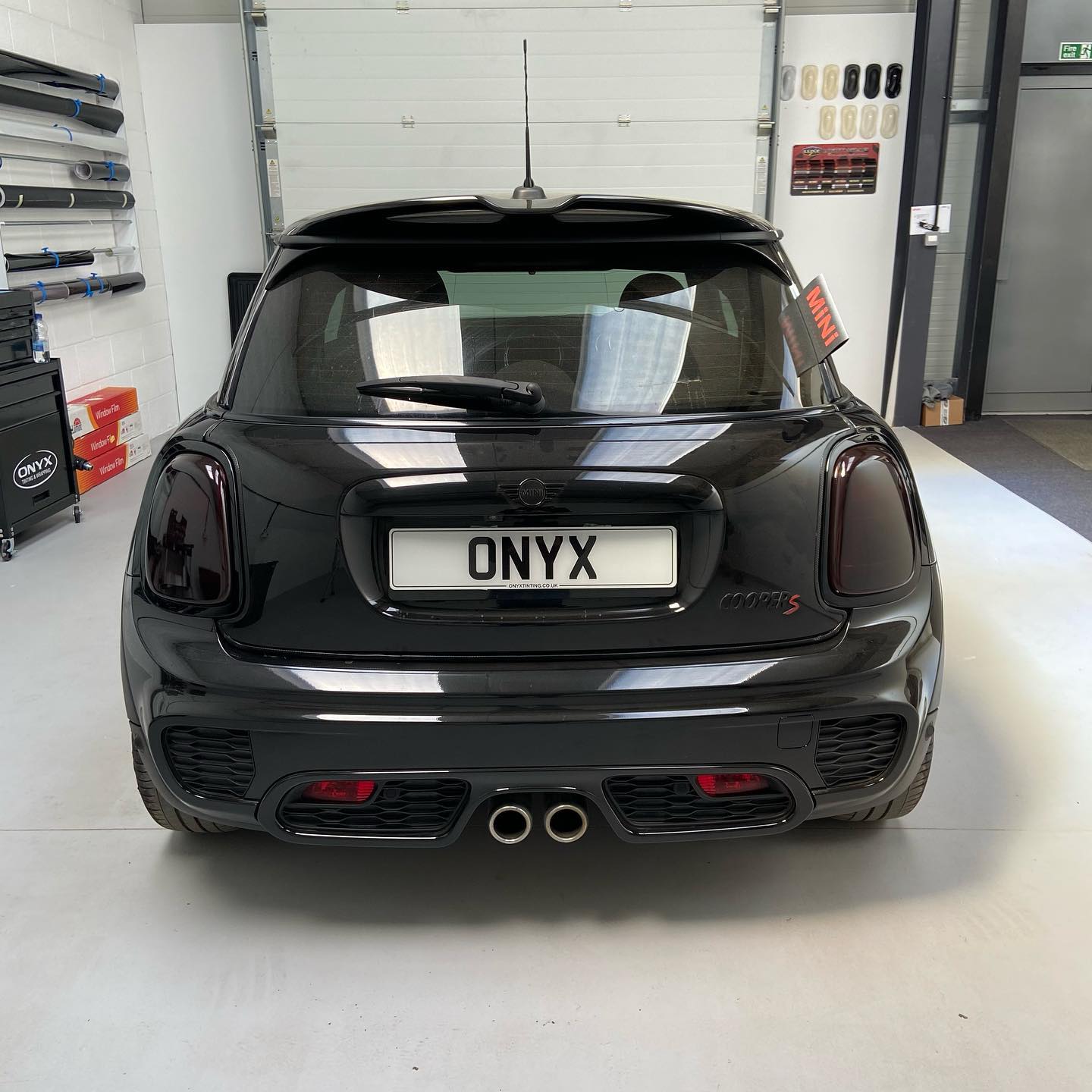 MINI Cooper S F56 Light Tint, Sunstrip and Dechrome