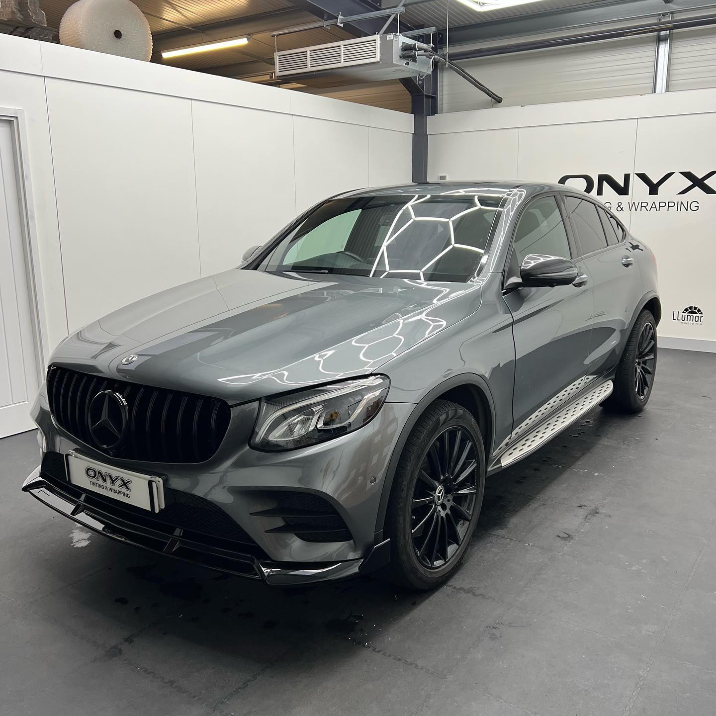 Mercedes-Benz GLC Gloss Black Door Handle Wrap