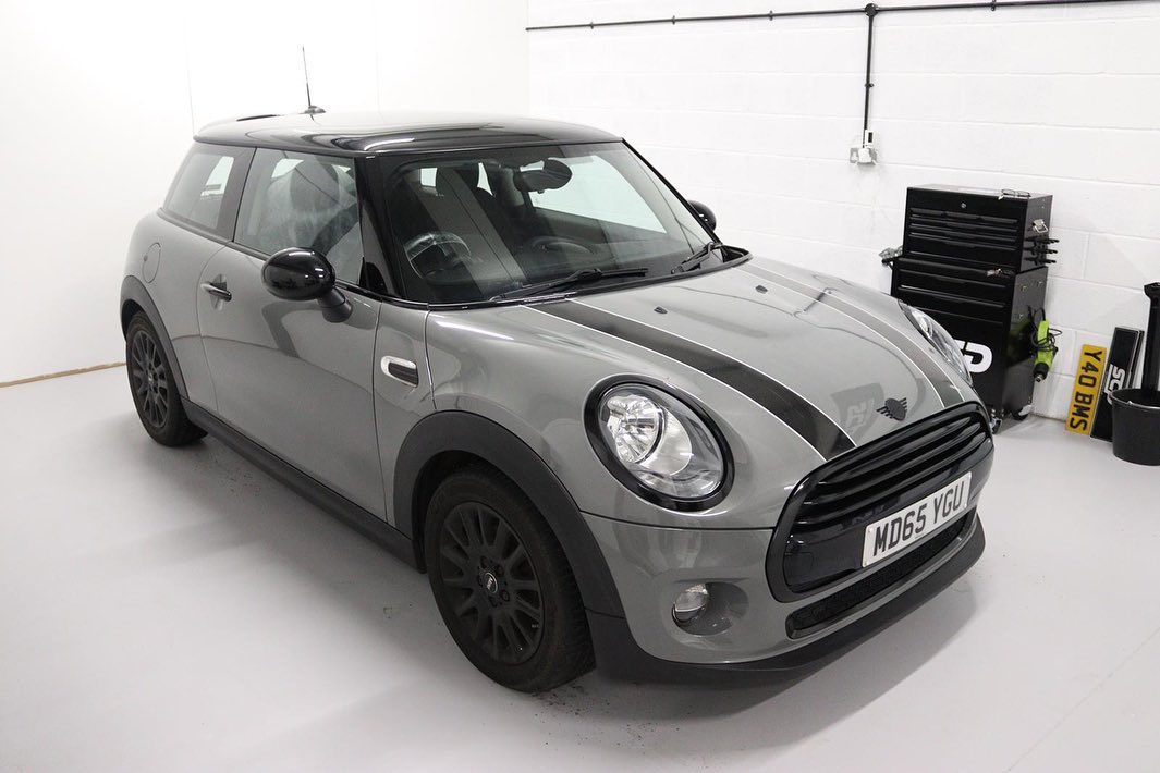 Grey MINI Cooper F56 Full Chrome Delete