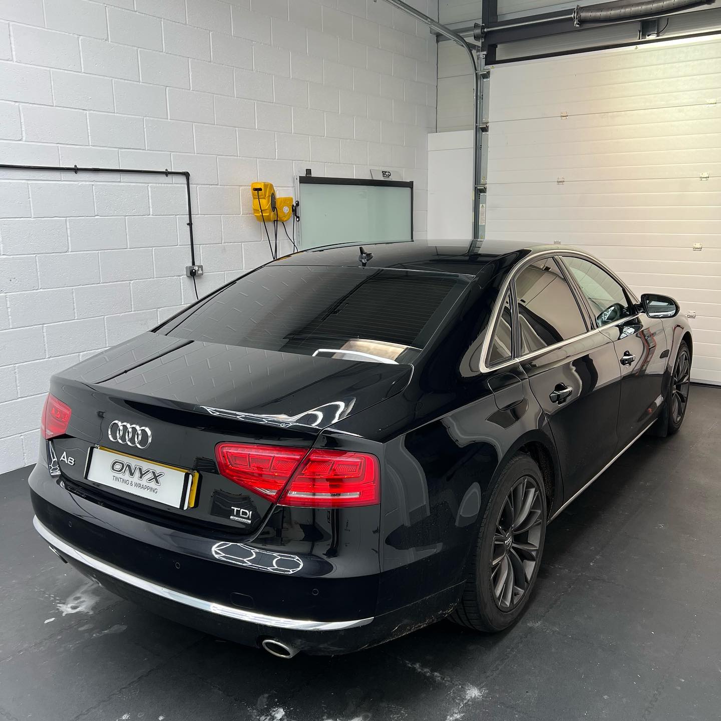 Audi A8 5% Rear Window Tinting