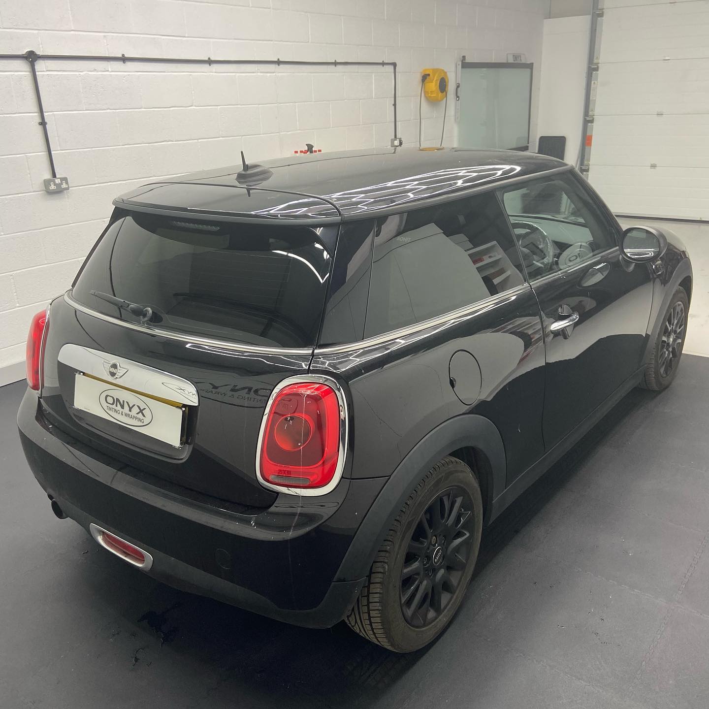 Black MINI F56 LLumar 15% Window Tinting