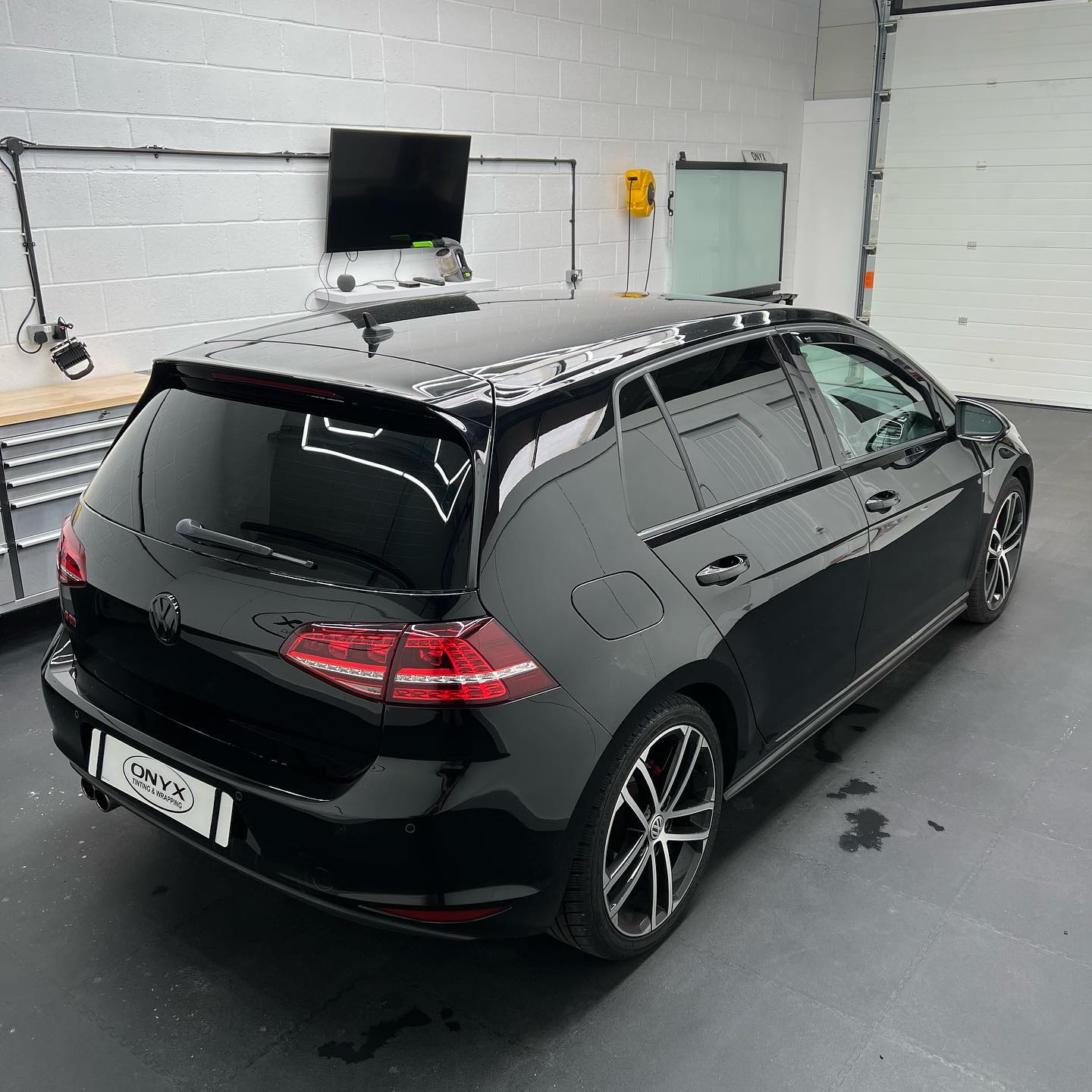 VW Golf GTD Mk7 5% Rear Window Film