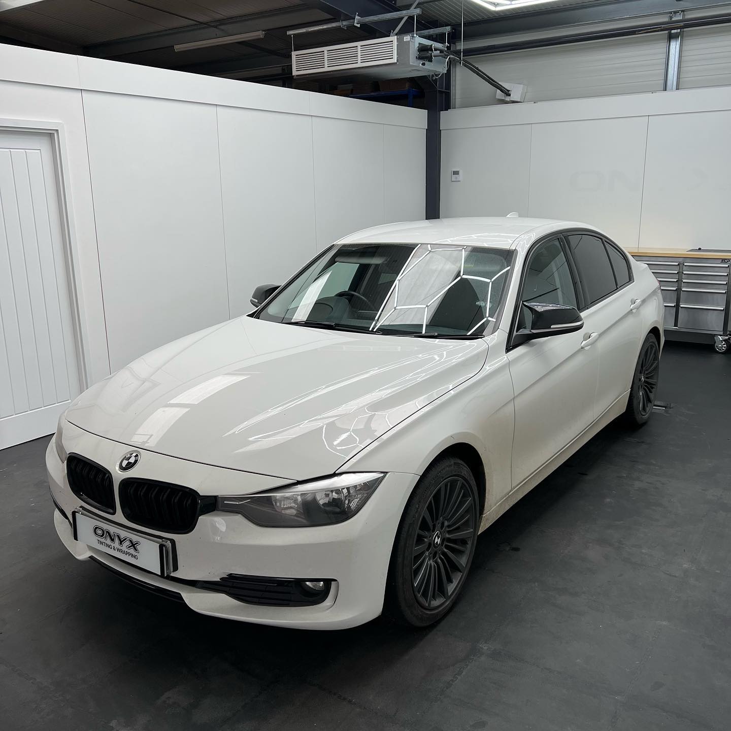 BMW 3 Series F30 Gloss Black Trim Wrap