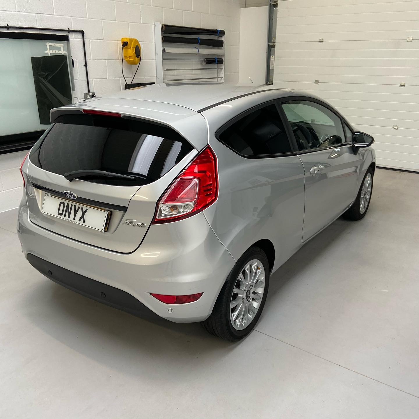 Ford Fiesta 5% Film and Full Chrome Delete