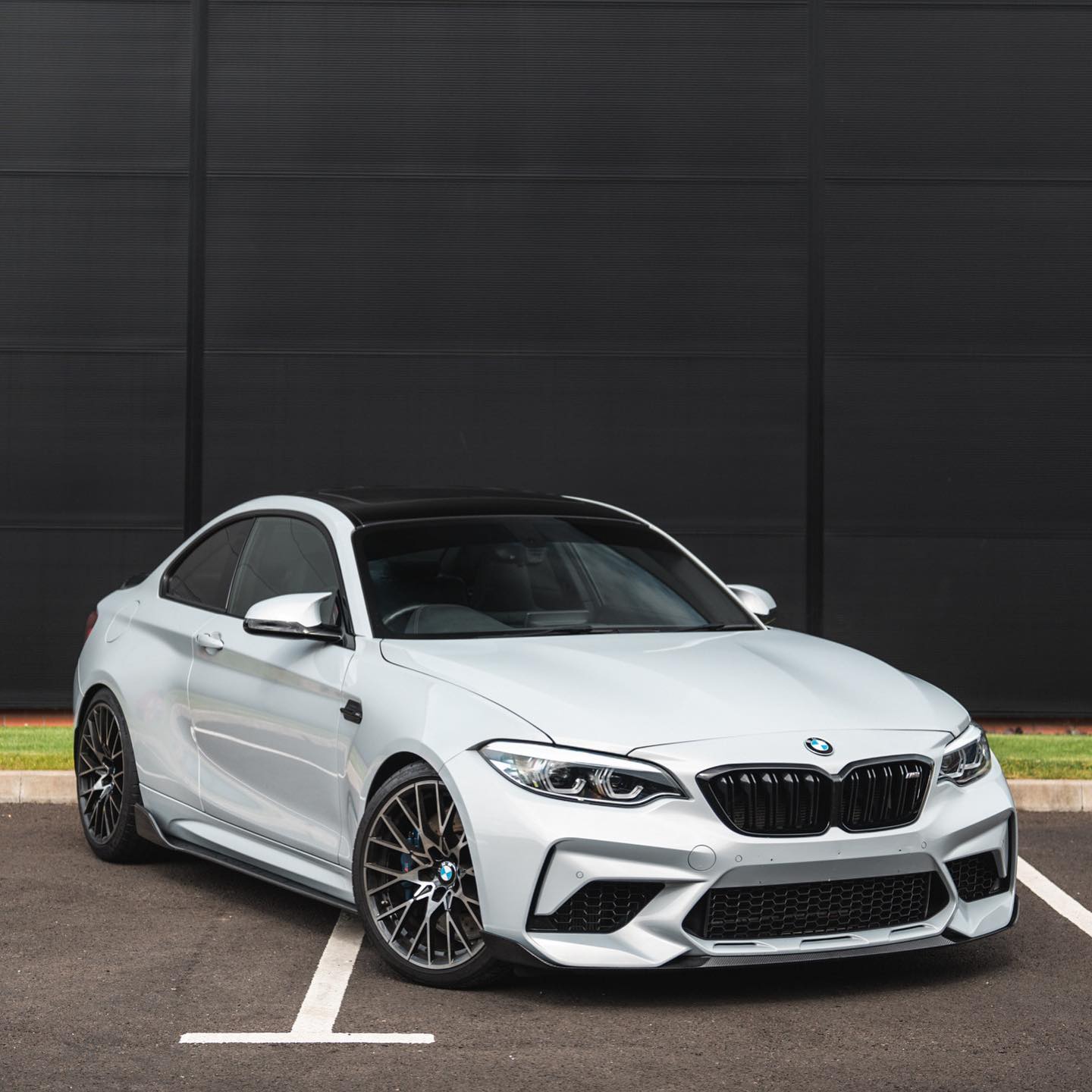 BMW M2 Competition F87 Carbon Steering Wheel and MST Intake