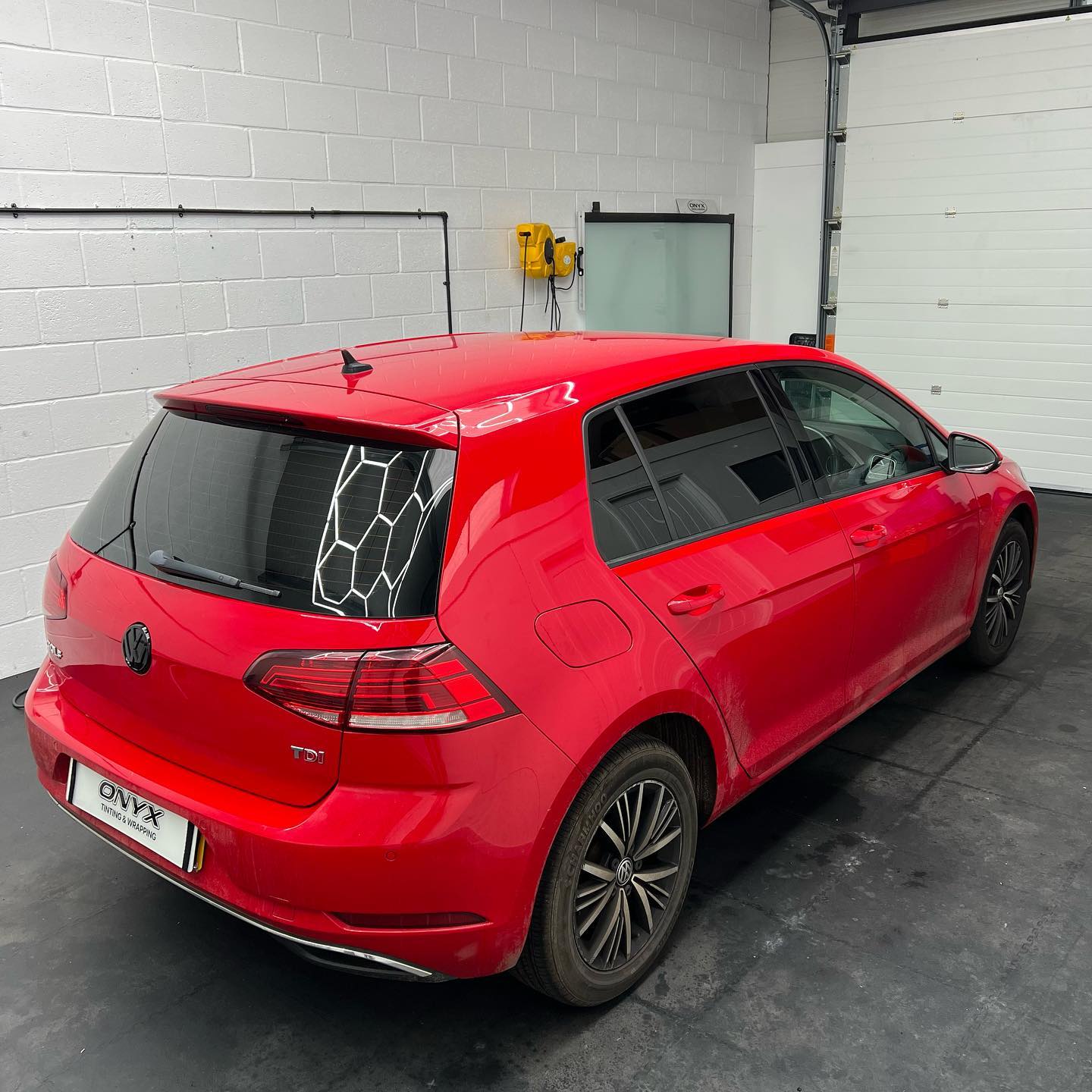 VW Golf Mk7 5% Rear Tint and Black Badges