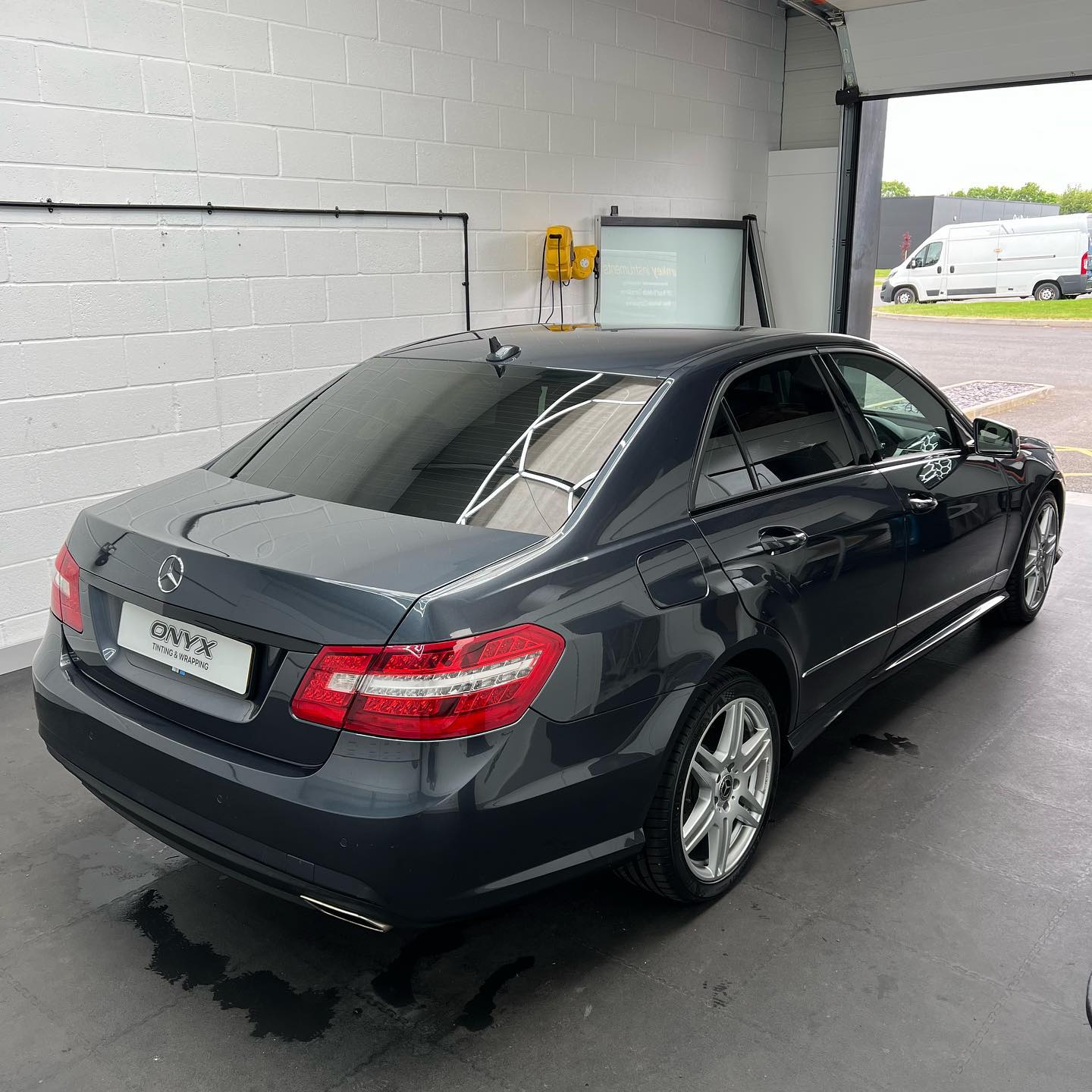 Mercedes-Benz E-Class W212 15% Rear Window Tinting