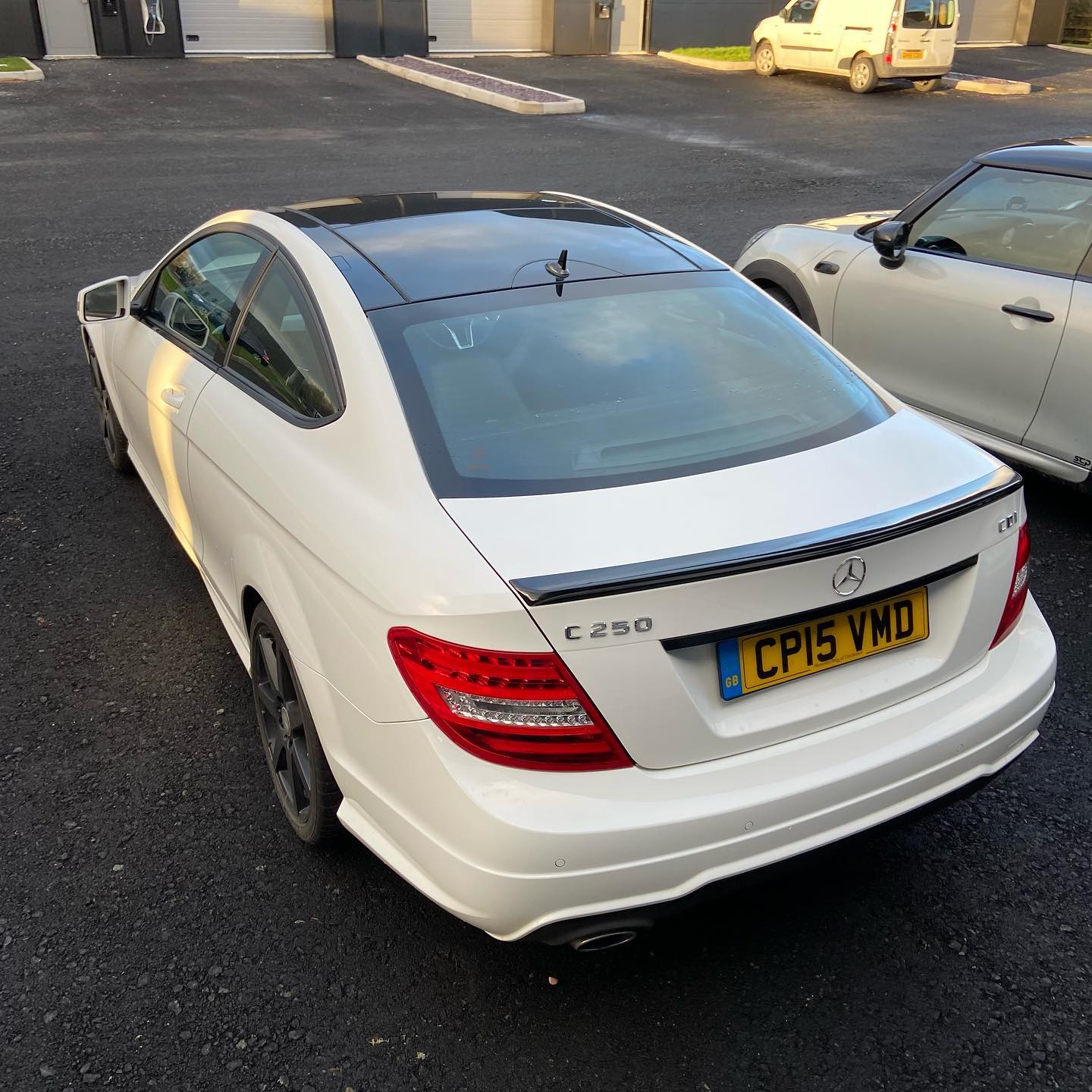 Mercedes-Benz C250 CDI Coupé Chrome Delete & Spoiler Wrap